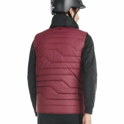 Horse Pilot - Doudoune sans manches homme E-Kelvin bordeaux (sans batterie)