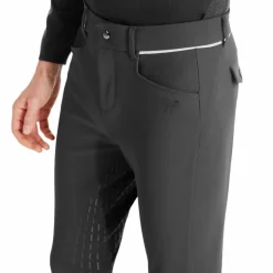 Horse Pilot - Pantalon d'équitation homme X-Grip gris