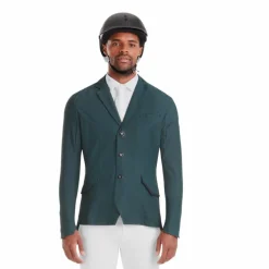 Horse Pilot - Veste de concours homme Aeromesh dark green