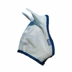 Horseware - Bonnet anti-insectes Amigo Fly Mask Argent / Marine