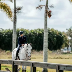 Horseware - Chemise anti-mouches de monte Amigo Flyrider argent/ titanium grey/ argent