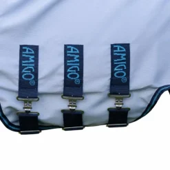 Horseware - Chemise anti-mouches Amigo Ripstop  Petite Hoody azure blue/ marine/ bleu électrique