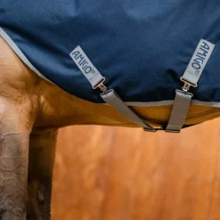 Horseware - Chemise de marcheur Amigo Ripstop Walker marine/ titanium grey 100g