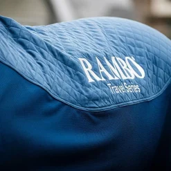 Horseware - Chemise de transport Rambo marine/ argent