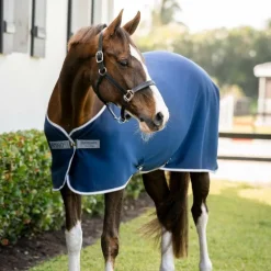 Horseware - Chemise séchante Amigo Jersey marine/ titanium grey/ argent