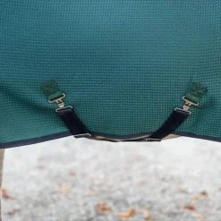 Horseware - Chemise séchante Rambo Techni Waffle dynasty green/ marine/ argent