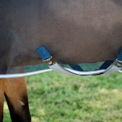 Horseware - Chemise séchante Amigo Net Cooler marine/ titanium grey/ argent