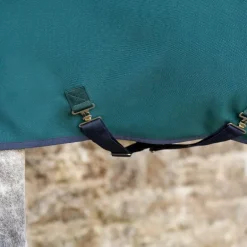 Horseware - Chemise séchante Amigo Jersey dynasty green/ marine/ argent