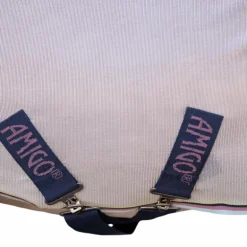 Horseware - Couverture anti-mouches Amigo Bug Rug Plus Petite argent/ lime/ marine/ rose/ bleu