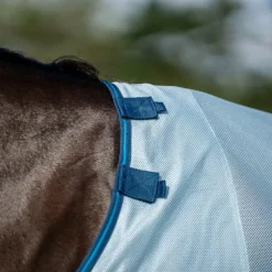 Horseware - Couverture anti-mouches Amigo Bug Buster azure blue/ marine/ bleu électrique