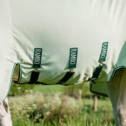 Horseware - Couverture anti-mouches Rambo Hoody XL vert sauge