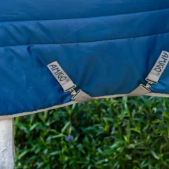 Horseware - Couverture de box Amigo Ripstop Insulator Plus Stable marine/ titanium grey 550g