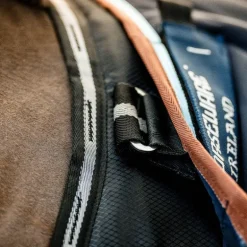 Horseware - Couverture de box Easy-Layer Stable Plus noir/ noir/ silver 400g