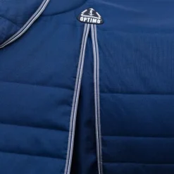 Horseware - Couverture de box Rambo Optimo Stable Plus marine/ thunderstorm grey/ argent 400g