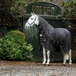 Horseware - Couverture d'extérieur Show Ready noir/ argent 0g