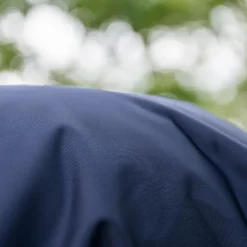 Horseware - Couverture d'extérieur Rambo Plus Turnout marine/ thunderstorm grey/ argent 100g