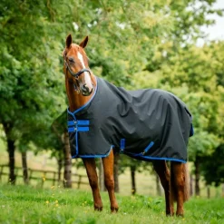 Horseware - Couverture d'extérieur Amigo Ripstop 900 Original doublure polaire noir/ classic blue 50g