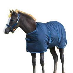 Horseware - Couverture d'extérieur Amigo Foal bleu électrique/ marine 200g