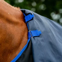 Horseware - Couverture d'extérieur Amigo Ripstop 900 Plus noir/ classic blue 100g