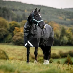 Horseware - Couverture d'extérieur Amigo FieldSafe Reflectech Plus Turnout noir 0g