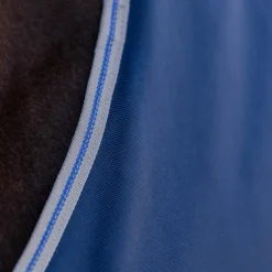 Horseware - Couverture d'extérieur Rhino Turnout marine/ titanium grey/ classic blue 100g