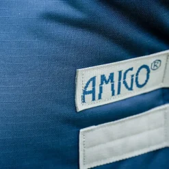 Horseware - Couverture d'extérieur Amigo Ripstop 900 Plus marine/ titanium grey 0g