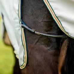 Horseware - Couverture d'extérieur Amigo Ripstop Hoody chalk/ marine/ rose 0g