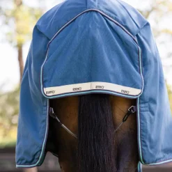 Horseware - Couverture d'extérieur Rhino Turnout marine/ gris/ aqua 100g
