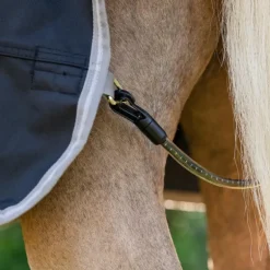 Horseware - Couverture d'extérieur Amigo Bravo Plus Pony Turnout noir/ titanium grey/ argent 0g