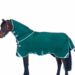 Horseware - Couverture d'extérieur Rambo Original Legs Arches vert/ argent 0g