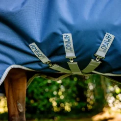 Horseware - Couverture d'extérieur Amigo Wug Turnout marine/ titanium grey/ argent 50g