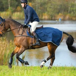 Horseware - Couvre-reins Rambo imperméable marine 0g