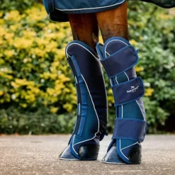 Horseware - Guêtres de transport Signature marine (x4)