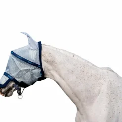 Horseware - Masque anti-mouches Rambo Fly Mask azure blue/ marine/ bleu électrique