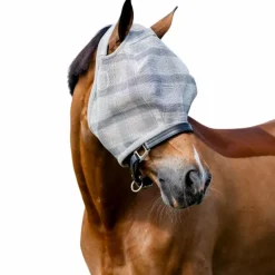 Horseware - Masque anti-mouches sans oreilles Newmarket witney charcoal