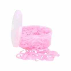 Imperial Riding - Boîte d'élastiques silicone rose