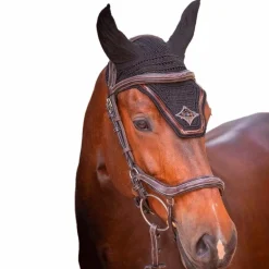 Jump'In - Bonnet écusson losange noir/ choco/ marron