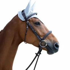 Jump'In - Bonnet pour chevaux Balthazar gris/ lurex