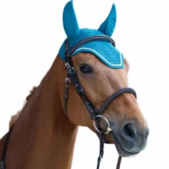 Jump'In - Bonnet pour chevaux Balthazar lagon/ lurex