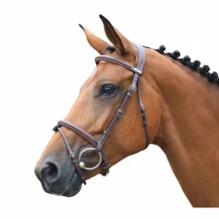 Jump'In - Bridon One London avec rênes Noisette