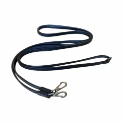 Jump'In - Rênes allemandes en cuir plat Week noir