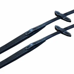 Jump'In - Rênes caoutchouc fine One Noir