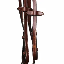 Jump'In - Rênes caoutchouc fines One Noisette