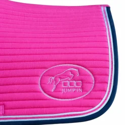 Jump'In - Tapis de selle Balthazar fuschia/ marine