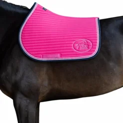 Jump'In - Tapis de selle Balthazar fuschia/ marine