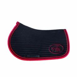 Jump'In - Tapis de selle Balthazar noir/ rouge