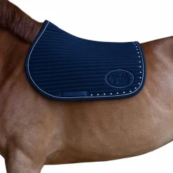 Jump'In - Tapis de selle Balthazar marine/ diamant