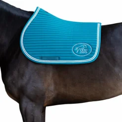 Jump'In - Tapis de selle Balthazar lagon/ blanc
