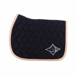 Jump'In - Tapis de selle marine/ champagne/ beige