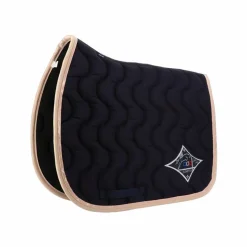 Jump'In - Tapis de selle marine/ champagne/ beige